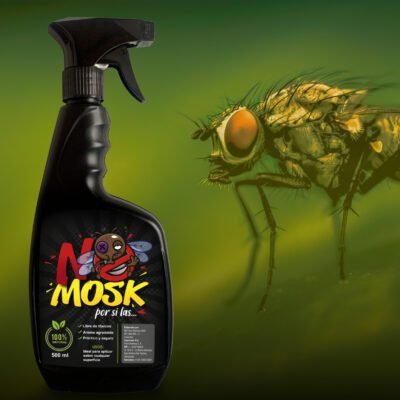 NoMosk | Desinfectante Repelente 100% Natural para Moscas
