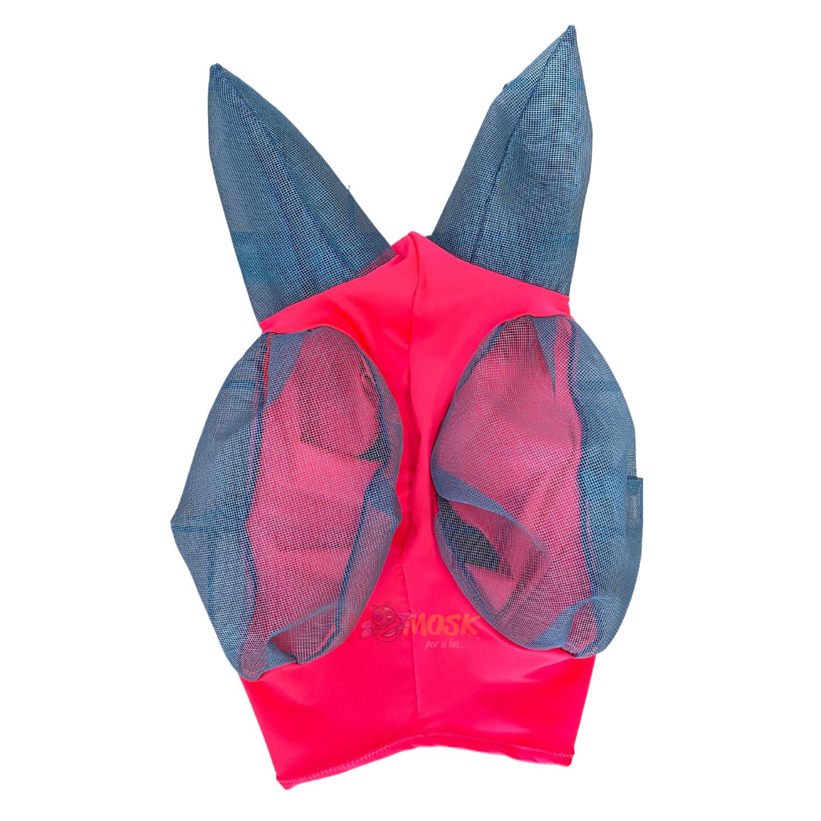 Máscara para caballo Fucsia