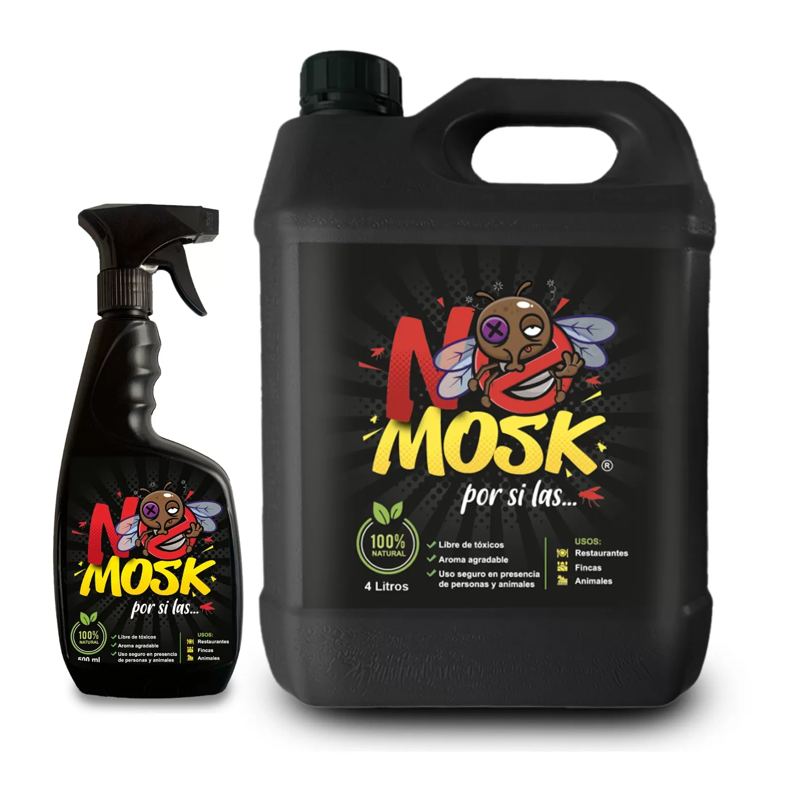 NoMosk | Desinfectante Repelente 100% Natural para Moscas - Imagen 5
